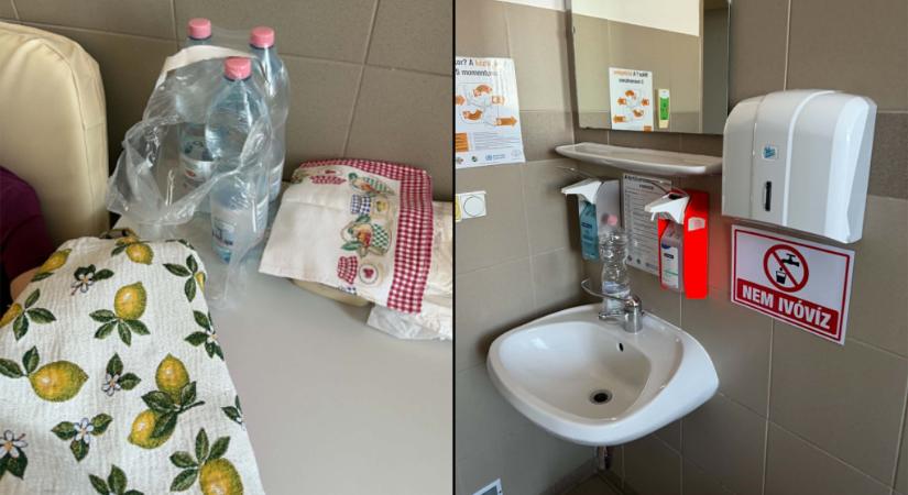 A nyíregyházi kórház több épületében korlátozták a vízhasználatot