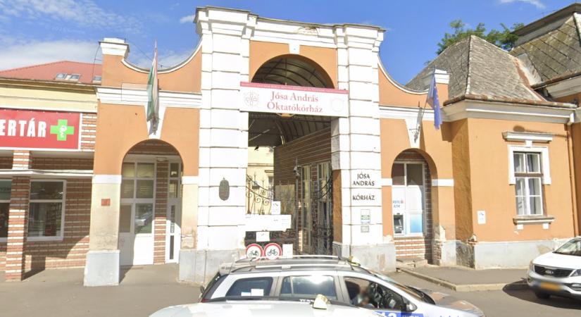 Korlátozták az ivóvízhasználatot a nyíregyházi kórház egyes épületeiben