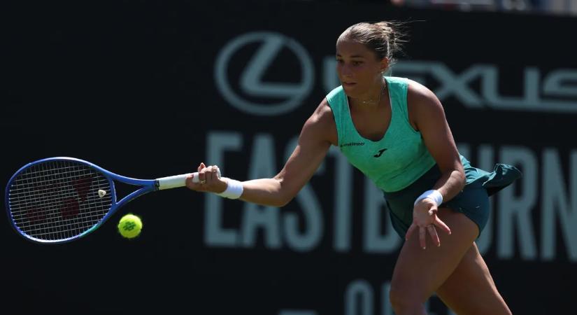 Eastbourne-i tenisztorna: Udvardy kikapott Ostapenkótól a nyolcaddöntőben