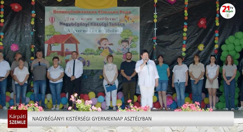 Nagybégányi kistérségi gyermeknap Asztélyban (videó)