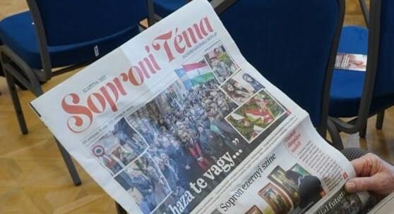 Sopronban is megszűnik az ingyen terjesztett propagandakiadvány