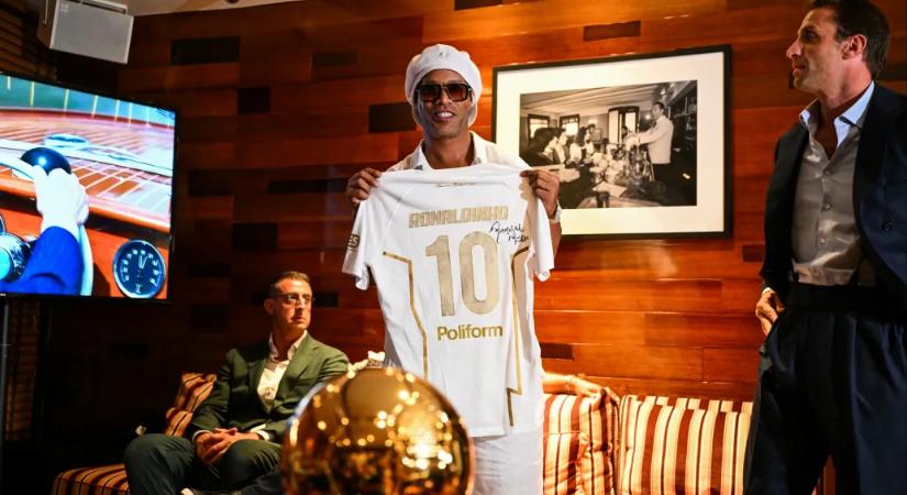 Ronaldinho 46 évesen, az olasz harmadosztályban térhet vissza a pályára