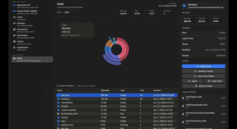 Ez az ingyenes Mac-app pillanatok alatt megmutatja, mi zabálja fel a tárhelyet