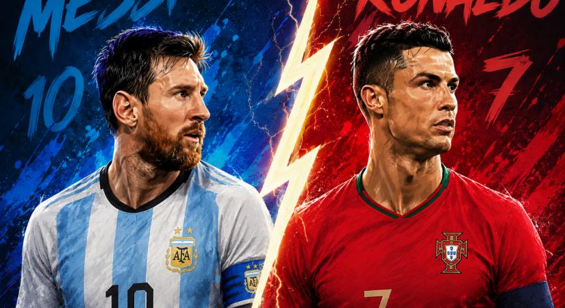 Messi vagy Ronaldo? Választásod sokkal többet árul el rólad, mint szeretnéd
