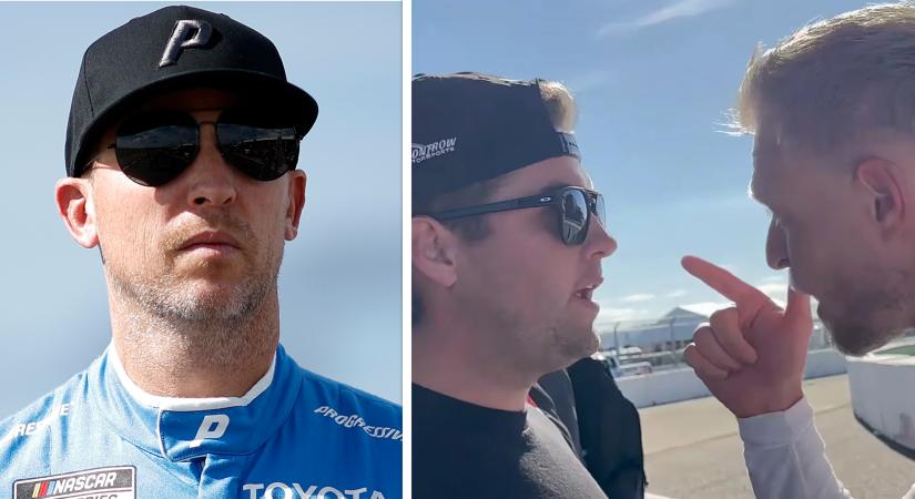 Hamlin üzent Magnussennek: A beugróknak tisztelniük kell a főállású NASCAR-pilótákat