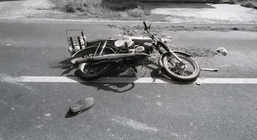 Döbbenet: Fadarab okozta a motoros vesztét