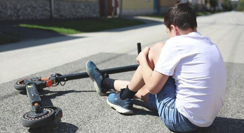 Kétkerekű bulitaxik a traumatológiára - komoly üzenetet küldött a szülőknek a gyermekorvos
