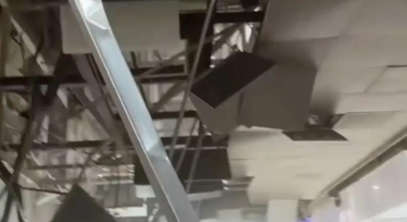 Leeső épületdarabok, törmelék mindenhol – videón a venezuelai földrengés pusztítása