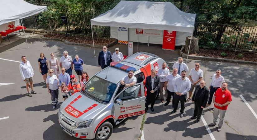 Megalakult a Katolikus Karitász mentőszolgálata