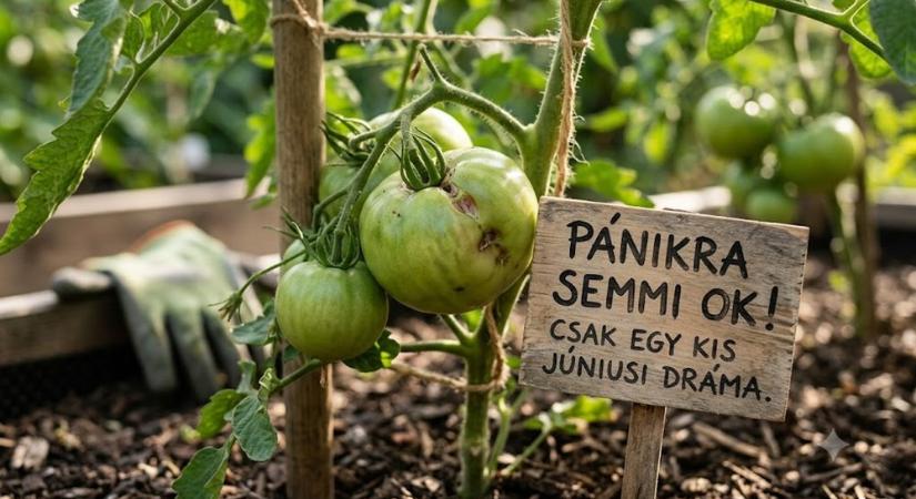 Még zöld, de már bajt jelezhet: így olvasd a paradicsom első terméseit