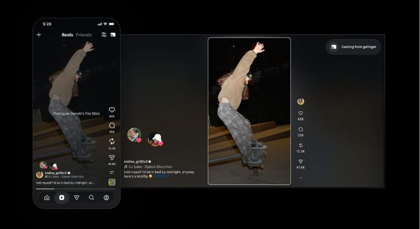 Felejtős a Netflix és a YouTube? TV-n újít az Instagram, jöhetnek a sorozatok is