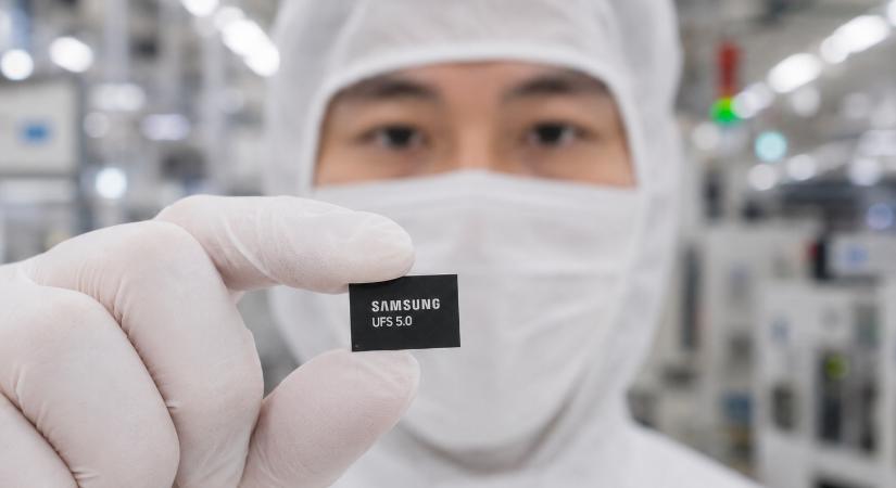 A következő mobilodban talán már a Samsung új UFS 5.0 adattárolója kap helyet