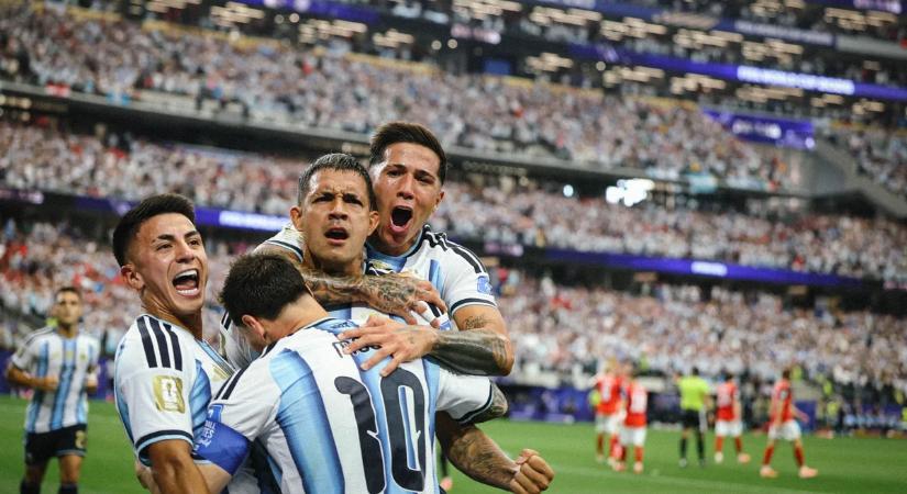 Már Argentína a vb legnagyobb esélyese az Opta szerint