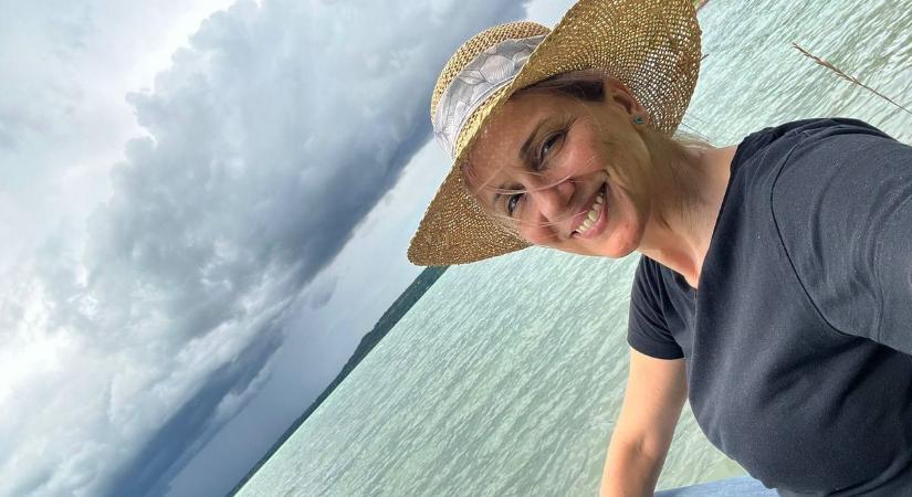 Barabás Évi a Balaton veszélyeire figyelmezteti a nyaralókat
