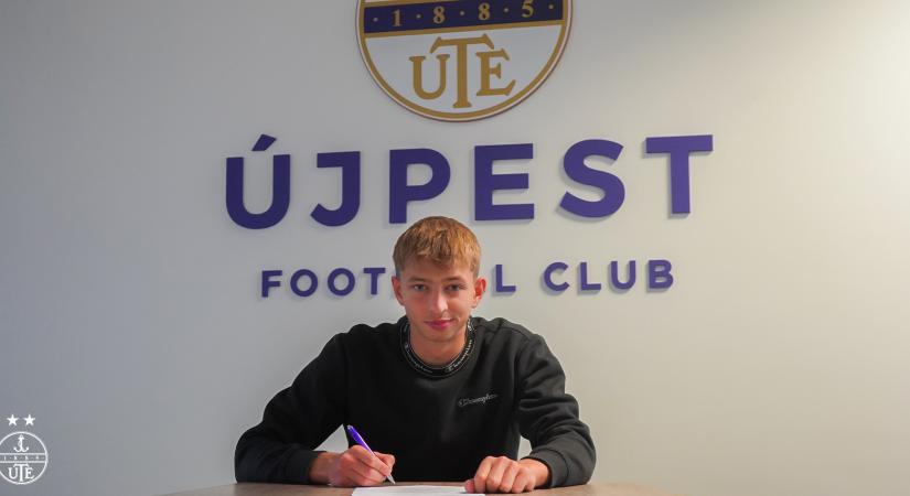 Újpest: Újabb saját nevelésű tehetséggel hosszabbítottak