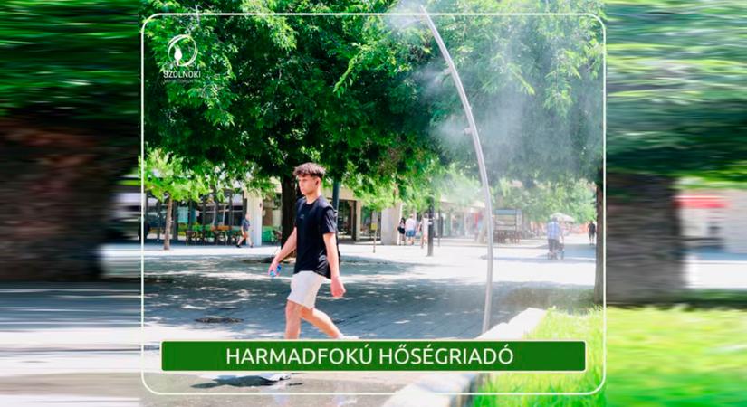 Szombattól harmadfokú hőségriasztás lesz érvényben: párakapuk és ivókutak segítik a felfrissülést Szolnokon
