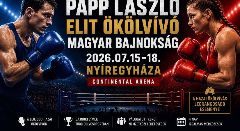 Nyíregyháza ad otthont a 2026-os Papp László Elit OB-nak