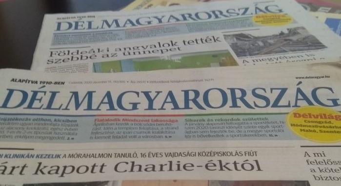 Hetilappá válik a Délmagyarország