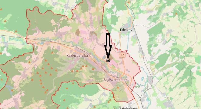 Kamion és autó ütközött Borsodban