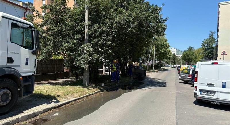 Csőtörés a Malomárok utcában – lezárásra és vízhiányra kell készülni
