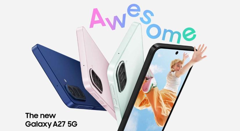 Most már tényleg hivatalos a Samsung Galaxy A27, ennyibe kerül nálunk!
