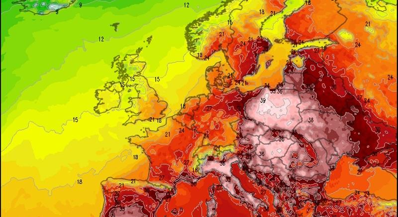 Megkezdődik az extrém meleg levegő beáramlása