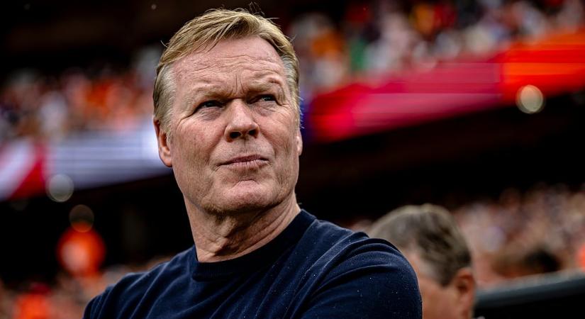 Ronald Koeman mérges volt a hollandok győzelme után: „Ez nem fér bele”