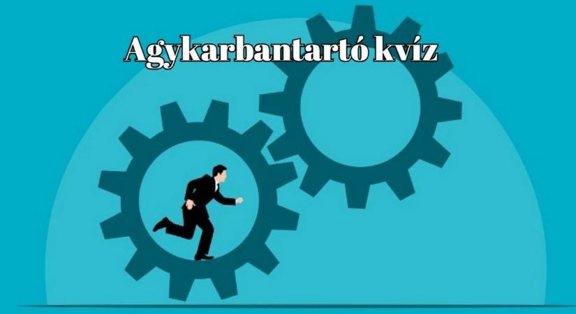 Agykarbantartó kvíz - Ha 1 perc alatt végig játszod ezt a kvízt, vág az eszed, mint a borotva
