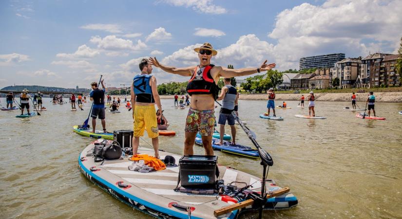 Jövő héten SUP-okkal lesz tele a Duna Budapesten
