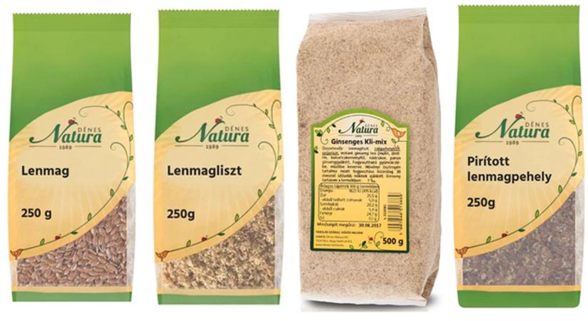 Lenmagból készült termékeket hívott vissza a gyártó