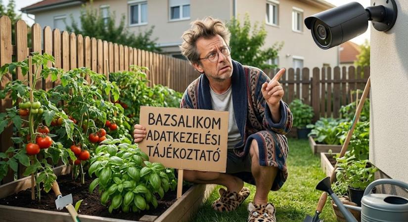 Belát a szomszéd kamerája a kertedbe? Ezt érdemes tudni, mielőtt integetni kezdesz a paradicsom mellől