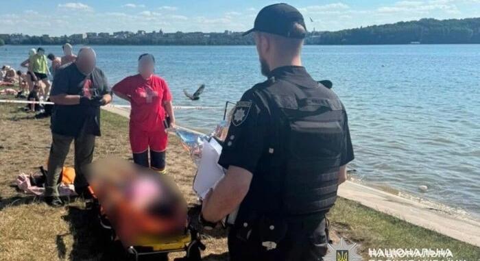 Tragédia a strandon: vízbe fulladt egy 15 éves lány Ternopilban