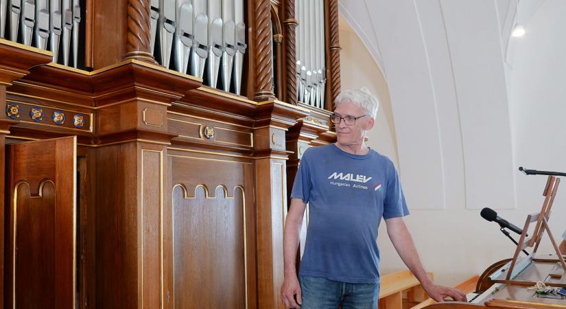 Koncert előtt hangolták újra az ótemplomi orgonát