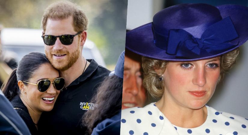 Harry herceg elárulta: ezt a két szót suttogta Meghan Diana hercegné sírjánál