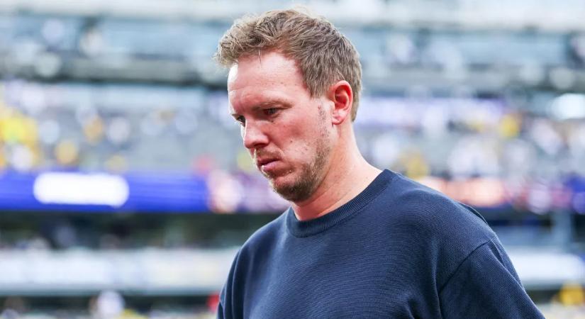 A németek kudarca után Julian Nagelsmann az újságírókat szidta – videó