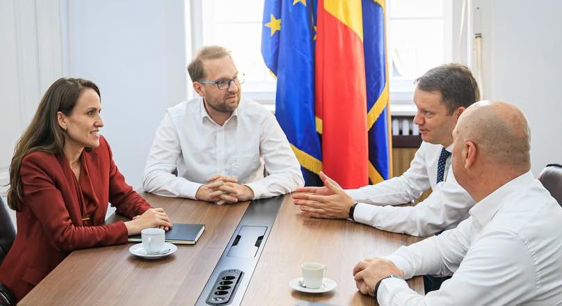 Az USR-székházban egyeztetett Siegfried Mureșan