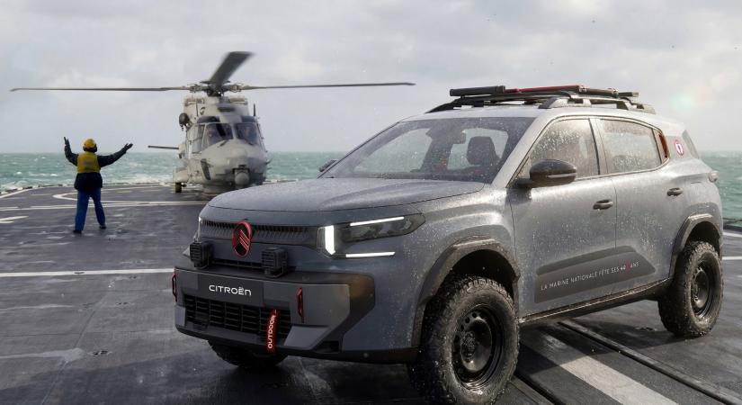 Tengerjáró autót épített a Citroën