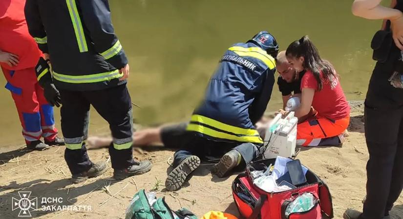 Tragédia a Borzsa folyón: vízbe fulladt egy 16 éves fiú a Beregszászi járásban