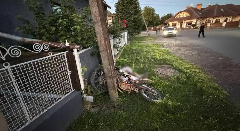 Halálos motorbaleset történt Kárpátalján – egy 22 éves férfi vesztette életét