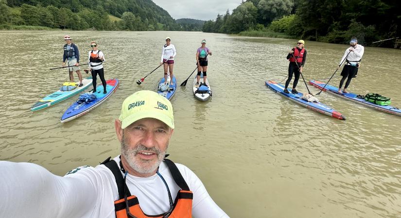 Sikerrel zárult a Dráva660 nemzetközi adománygyűjtő expedíció