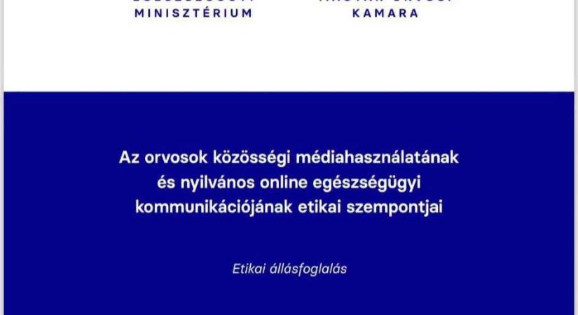 Itt a MOK és a szaktárca közös állásfoglalása az etikus kommunikációról