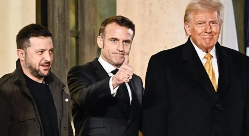 Az USA hivatalosan is Ukrajna mellé állt – Macron