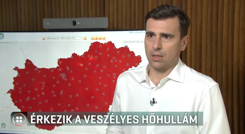 Tartós 40 fok is lehet, érkezik a hőhullám