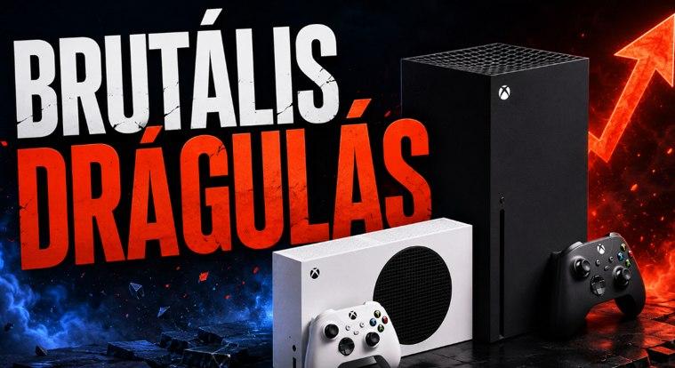 Olyan szinten emelik meg az Xbox konzolok árát, hogy a forint erősödése szinte meg sem látszik
