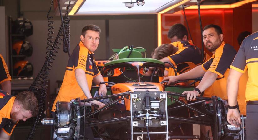 A McLaren lemondott kísérleti hátsó szárnya ausztriai tesztjéről