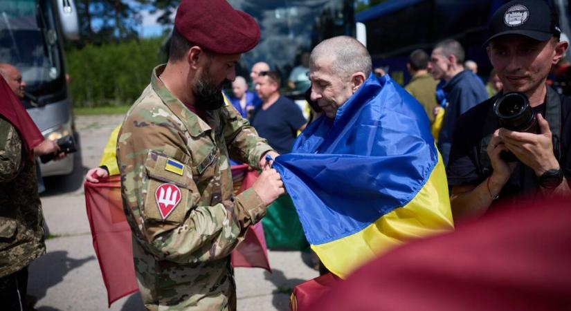 Ukrajna és Oroszország újabb fogolycserét hajtott végre az 1000-et 1000-re program harmadik szakaszaként
