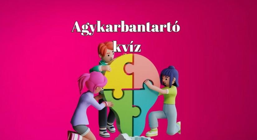 Agykarbantartó kvíz - Érj el legalább 75 %-ot ezen a kvízen és te is jobb vagy mint az átlag