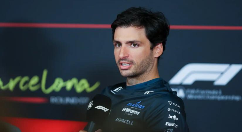 Carlos Sainz az átigazolási pletykákról: most a Williams fejlesztése a prioritás