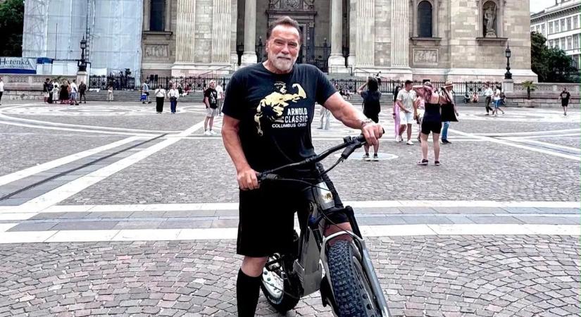 Hihetetlen esemény: Arnold Schwarzenegger üldözőbe vette Sebestyén Balázst