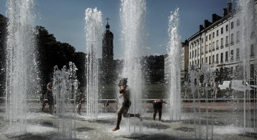 Pokoli hőkupola – 39 fok lesz szombaton Lyonban, elhalasztják a Pride-menetet